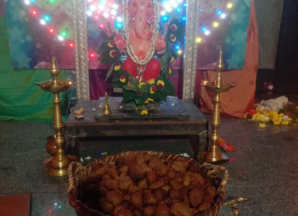 ಶ್ರೀ ಗಣಪತಿ ದೇವರಿಗೆ ಕೊಪ್ಪರಿಗೆ ಅಪ್ಪ ಸೇವೆ