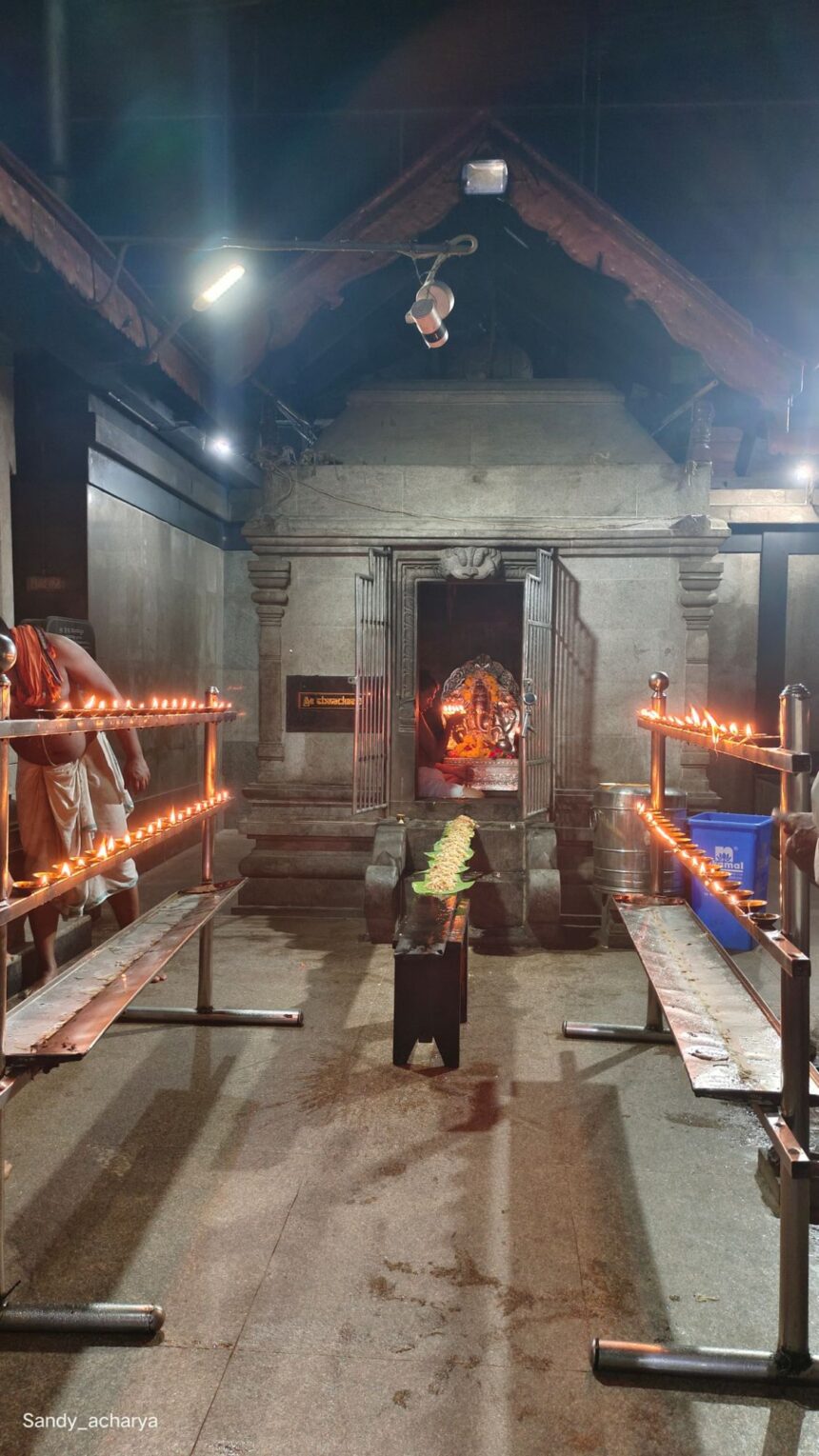 Today’s Alankara of Sri Ganapathi Devaru