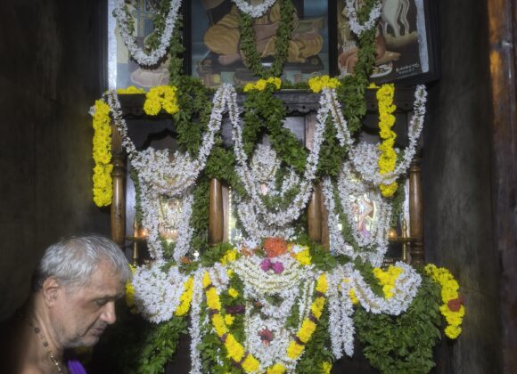 ರಾಯರ 354ನೇ ಆರಾಧನ ಮಹೋತ್ಸವದ ಮಹಾಮಂಗಳಾರತಿ