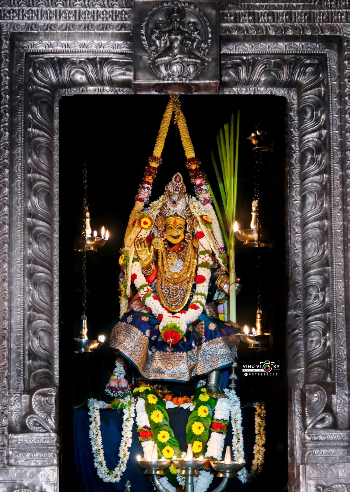 ಲಲಿತಾಪಂಚಮಿಯ ಸುದಿನ ಸಮಸ್ತ ಬ್ರಹ್ಮಾಂಡಕ್ಕೆ ಮಾತೃ ಸ್ವರೂಪಿಣಿಯಾದ ರಾಜರಾಜೇಶ್ವರಿ ಅಲಂಕಾರದಲ್ಲಿ ಮುಂಡ್ಕೂರು ದುರ್ಗಾಪರಮೇಶ್ವರಿ ಅಮ್ಮನವರು