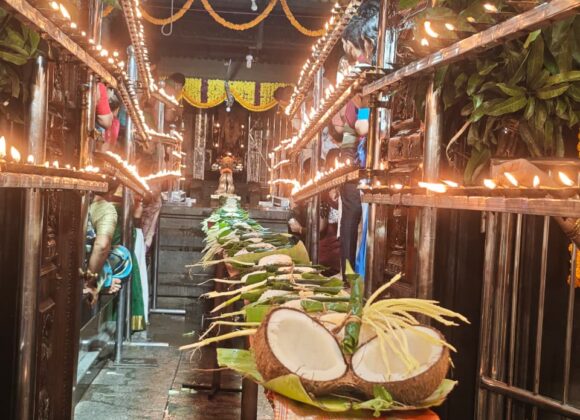 ಲಕ್ಷದೀಪೋತ್ಸವದ ಪ್ರಯುಕ್ತ ಶ್ರೀ ದೇವಿಯ ಪ್ರೀತ್ಯರ್ಥವಾಗಿ ನಡೆದ ಮಹಾರಂಗಪೂ