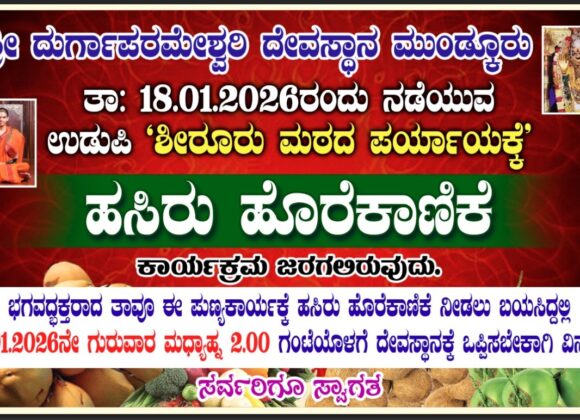 Sheerooru Paryaya, Hasiru Horakanike