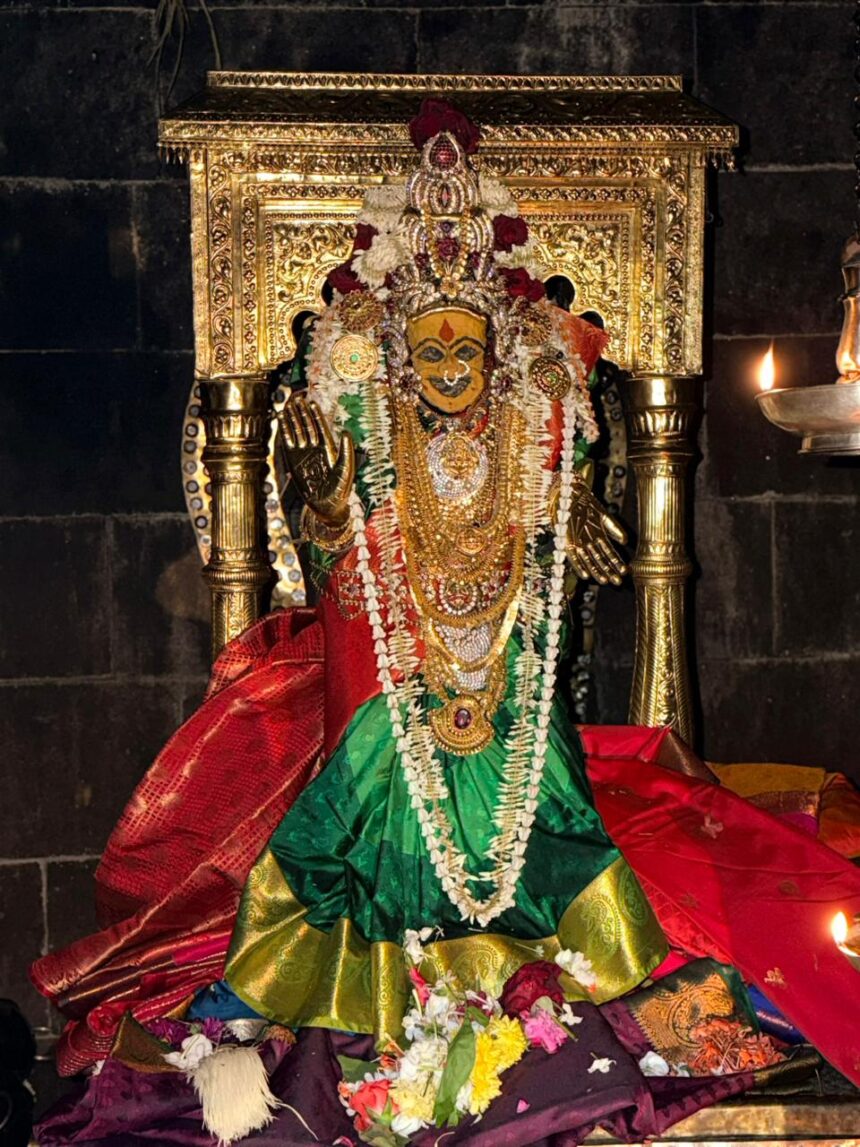 ಮುಂಡ್ಕೂರು ದುರ್ಗೆಯ ವರ್ಷಾವದಿ ಉತ್ಸವದ&nbsp; ತೃತೀಯ ದಿನದ ಅಲಂಕಾರ