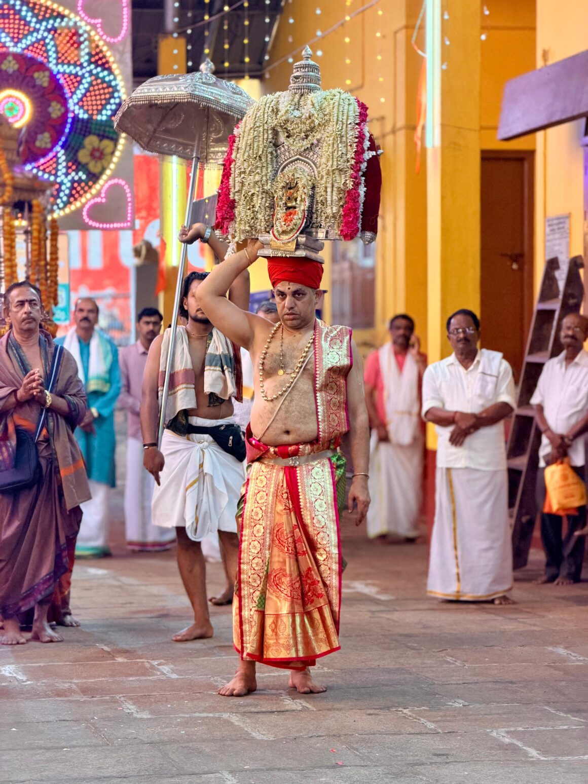 ಅವಭೃತ ಮಂಗಳಸ್ನಾನಕ್ಕೆ&nbsp; ಸರ್ವಾಲಂಕಾರಭೂಷಿತಳಾಗಿ ಹೊರಟ ಮುಂಡ್ಕೂರು ದುರ್ಗೆ