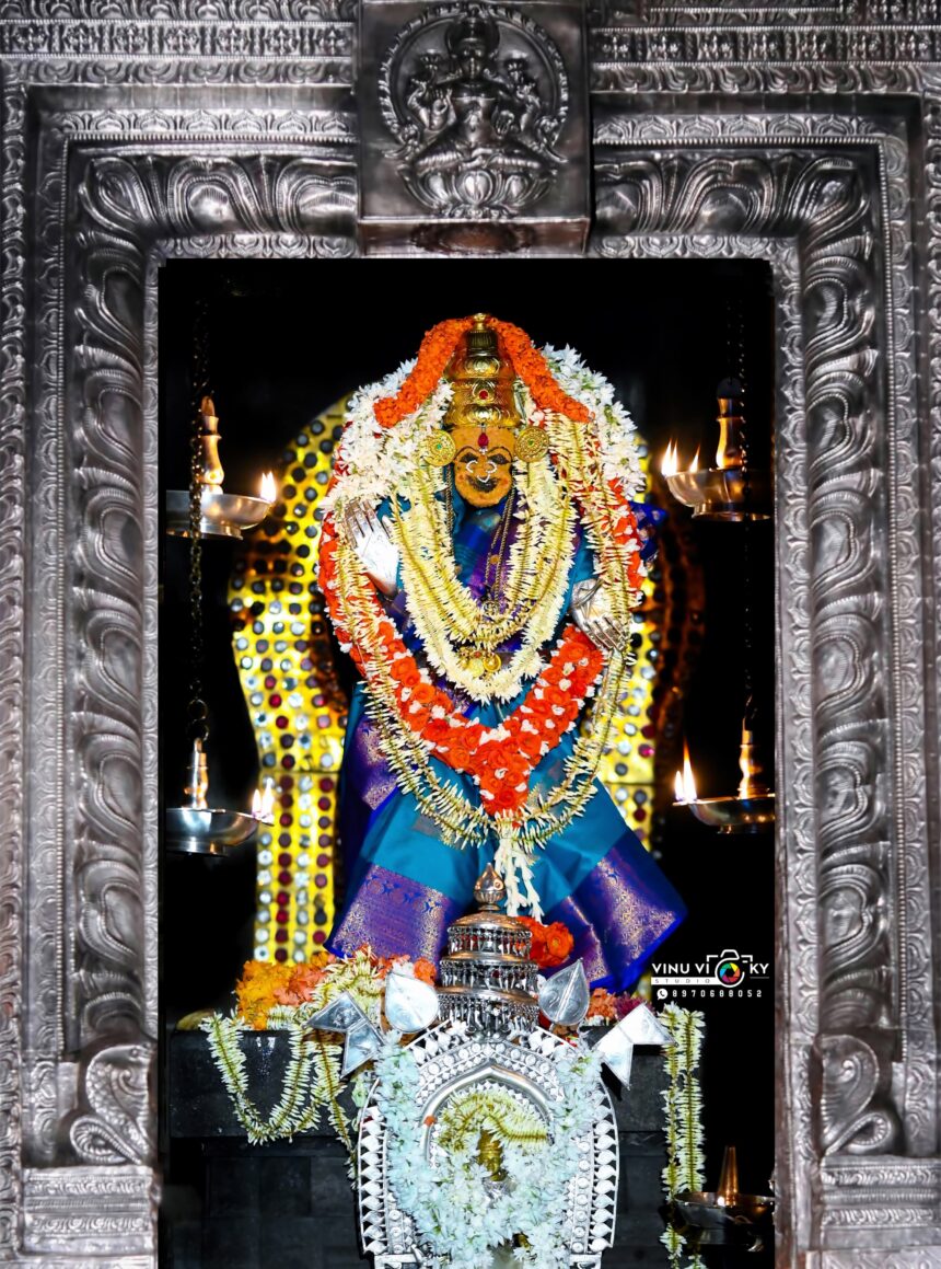 Today’s Alankara and Mahapooja