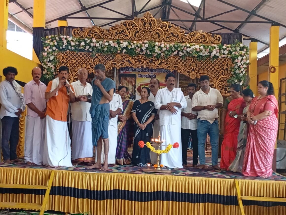 ನವರಾತ್ರಿಯ ಸಂದರ್ಭ ನಡೆಯುವ ಸಾಂಸ್ಕೃತಿಕ ಕಾರ್ಯಕ್ರಮಗಳ ಉದ್ಘಾಟನೆ